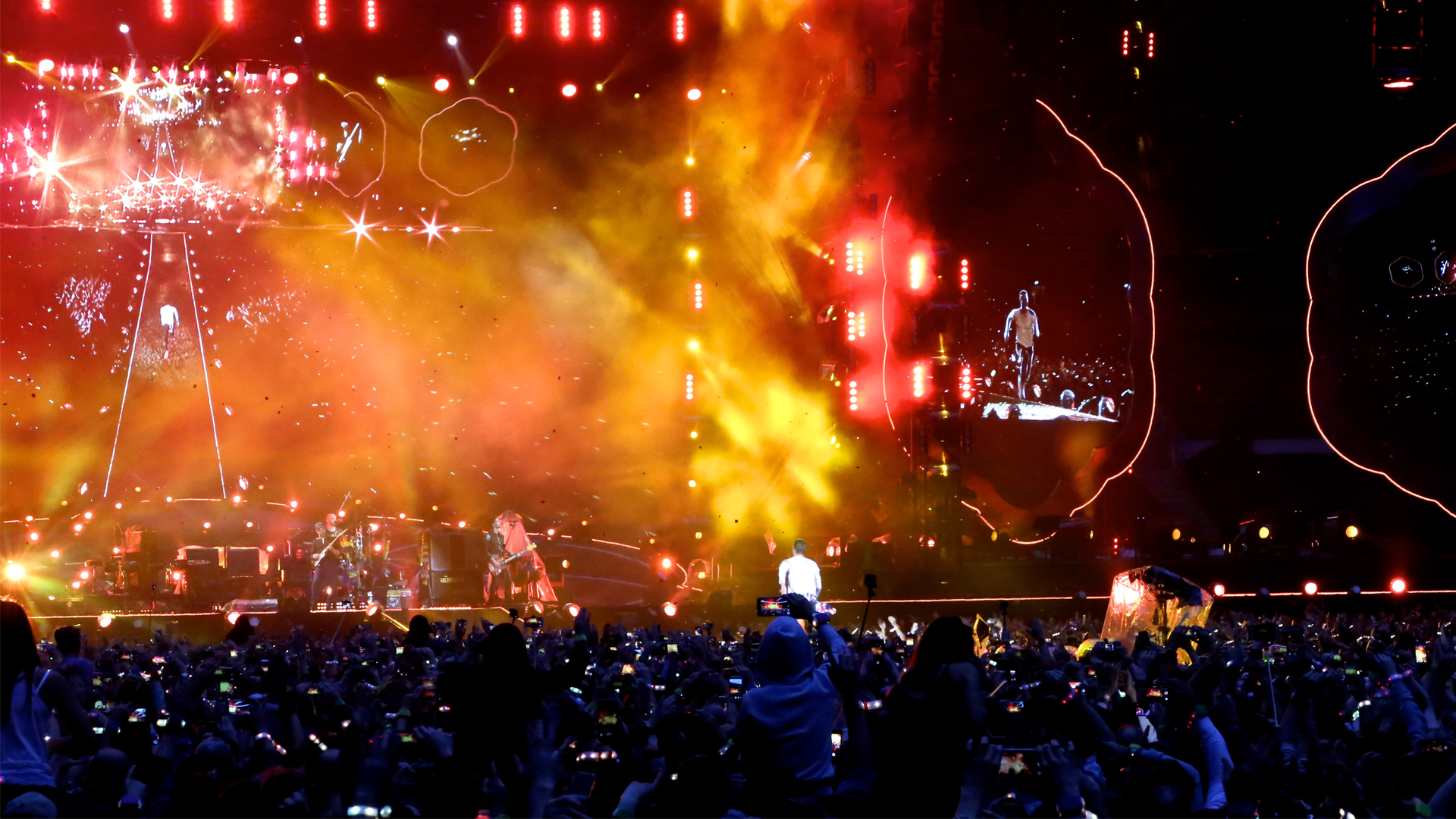 ACET supplies ProLights LED Fixtures for Coldplay Tour Prolights