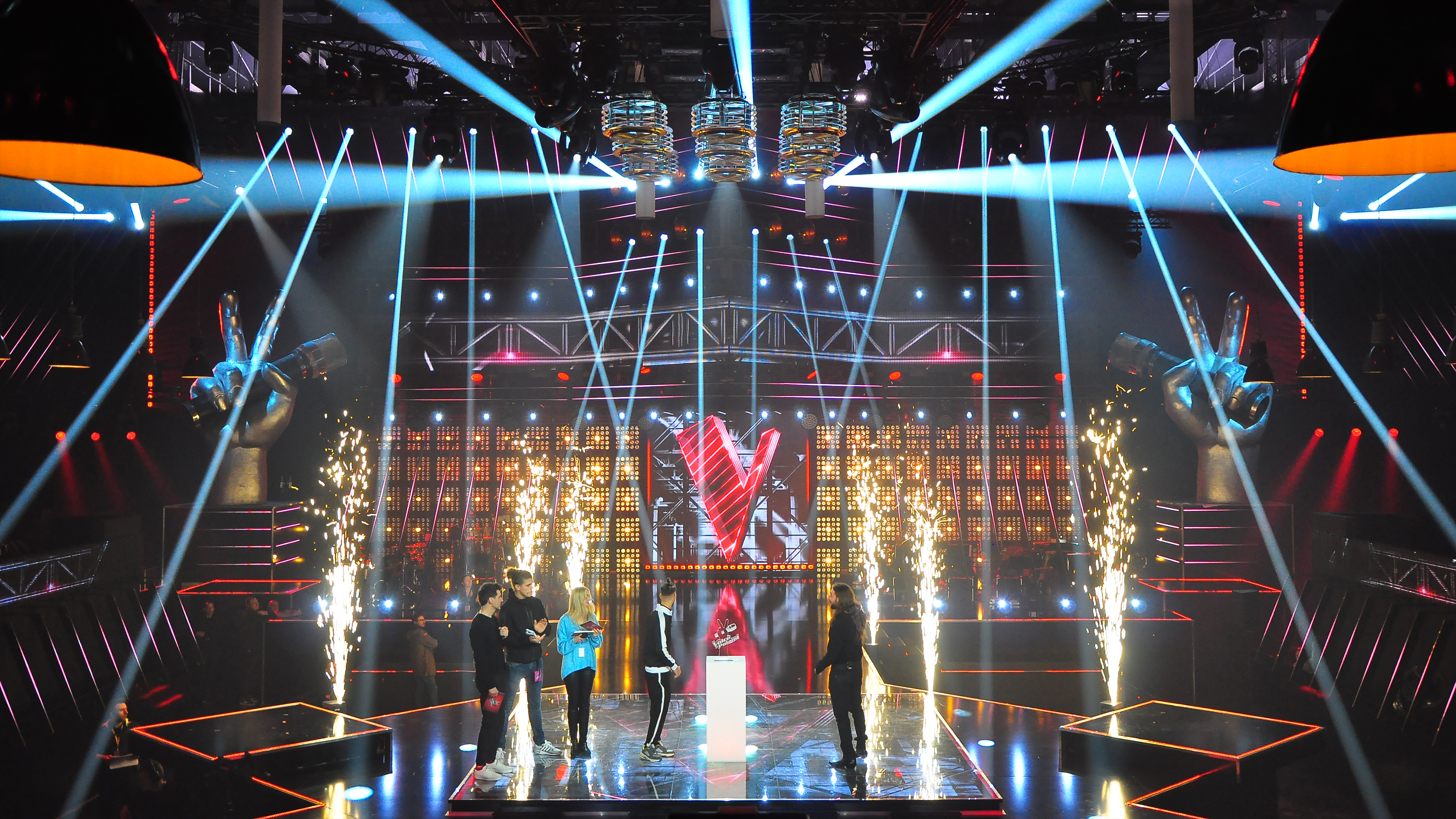 Prolights illumina The Voice of Poland 2017