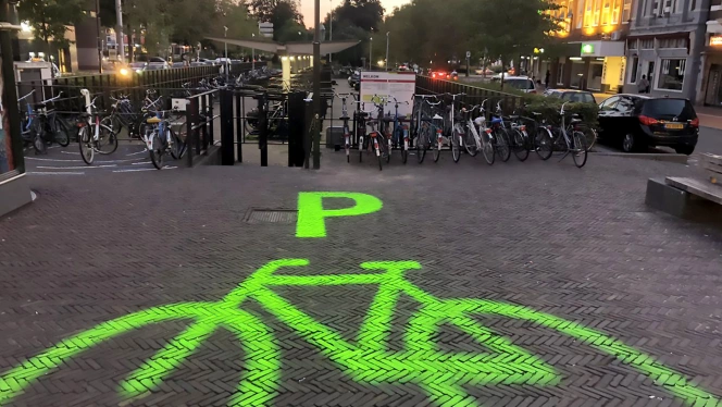 PROLIGHTS MOSAICO diventa eco-friendly con 'Pop Up Bike Parking'