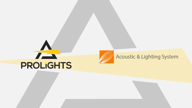 PROLIGHTS rafforza la sua presenza in Asia con Acoustic & Lighting Systems