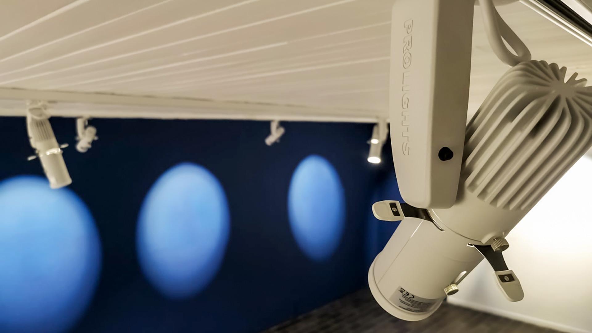 L'illuminazione a binario PROLIGHTS nell'Università di Johannesburg