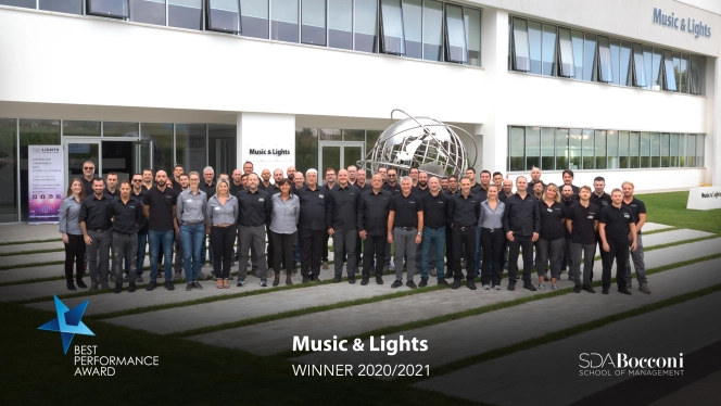Music & Lights wins Best Performance Award 2020
