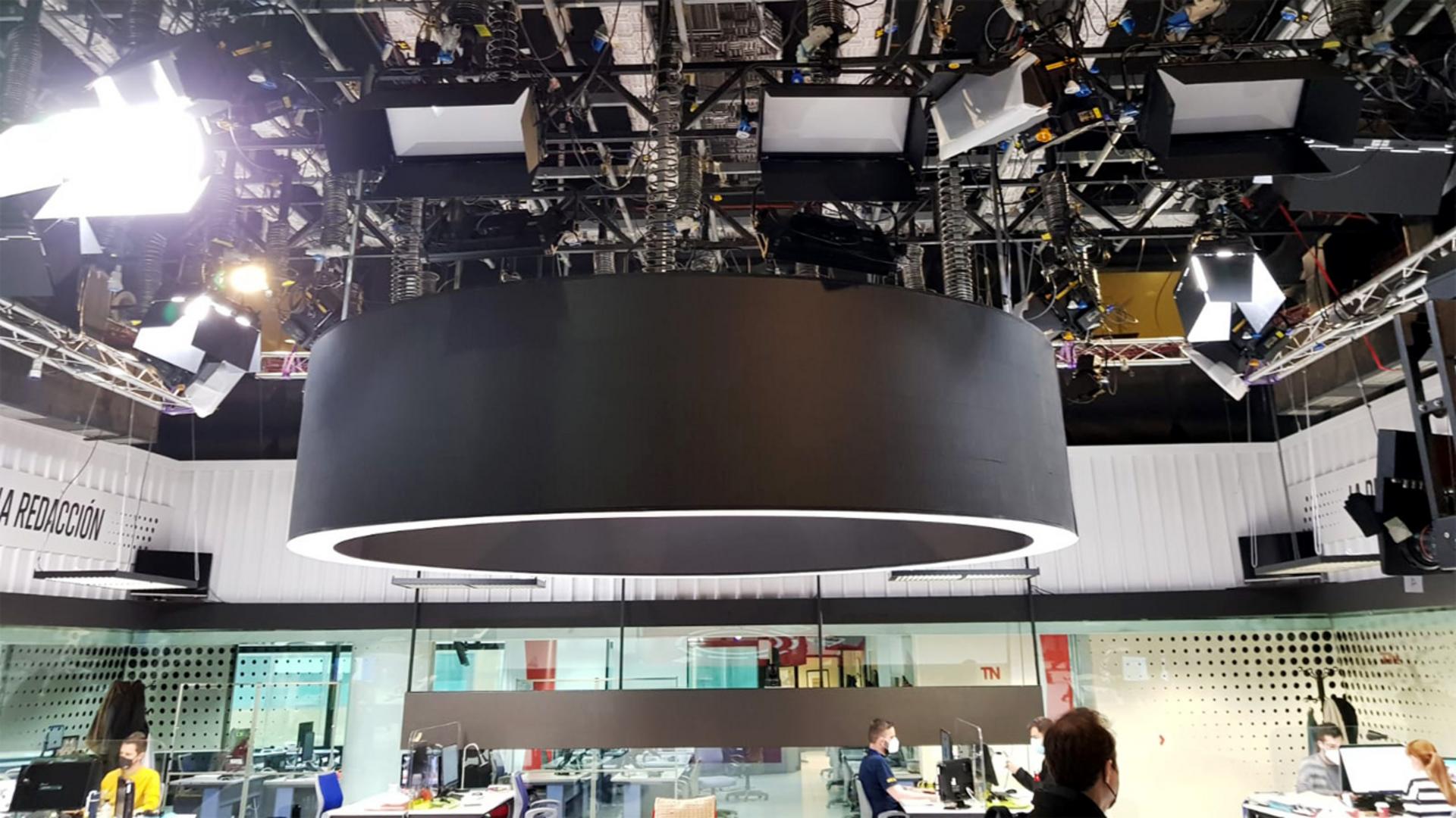 PROLIGHTS EclPanel TWC negli studi di Telemadrid
