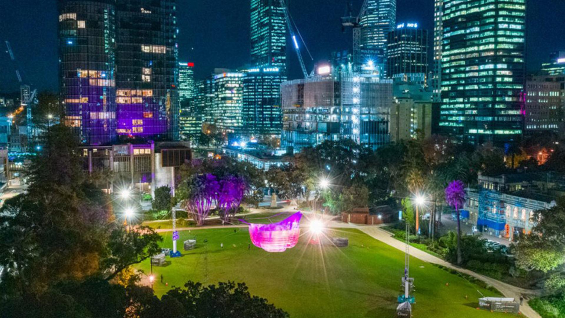 PROLIGHTS PanoramaIP WBX bring 1.8 sculpture to life