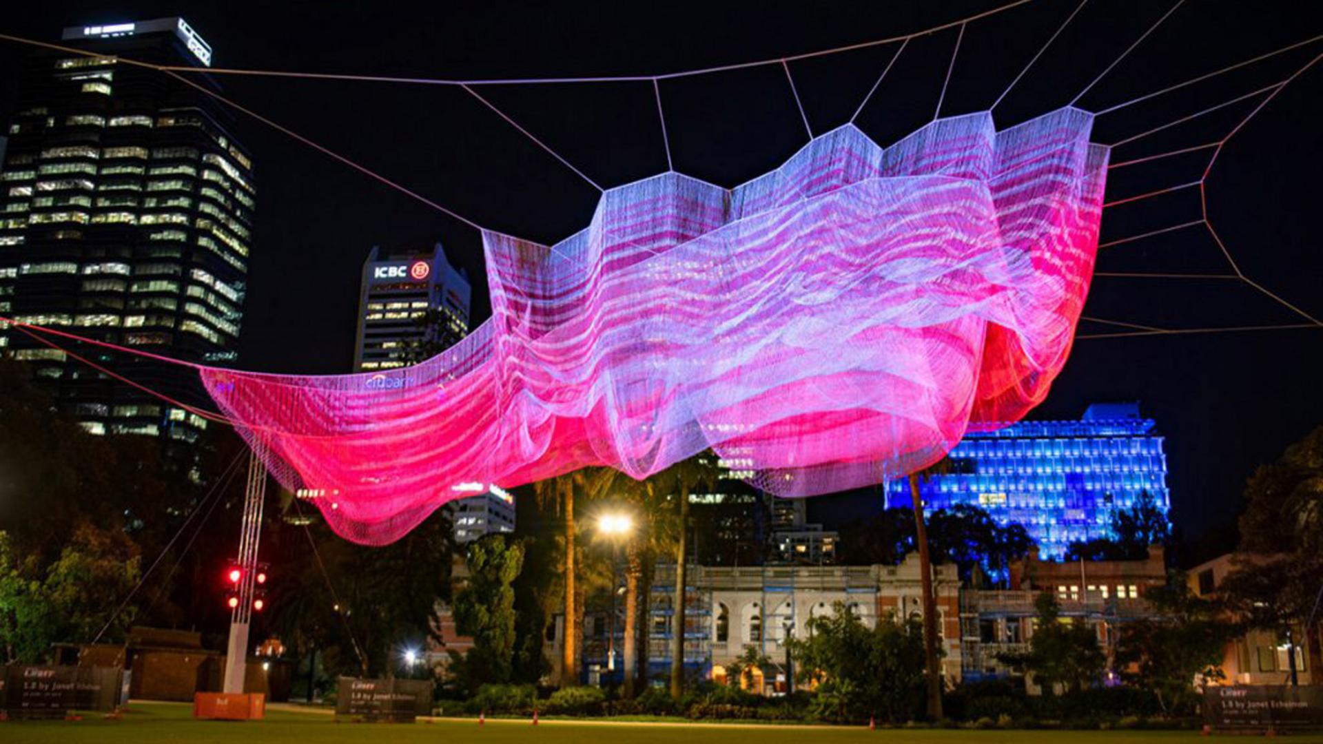 PROLIGHTS PanoramaIP WBX bring 1.8 sculpture to life