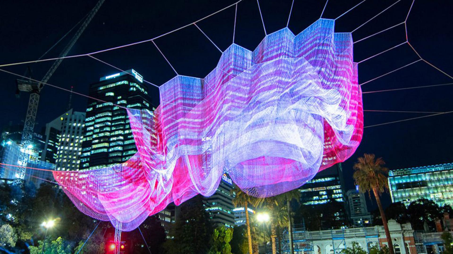 PROLIGHTS PanoramaIP WBX bring 1.8 sculpture to life