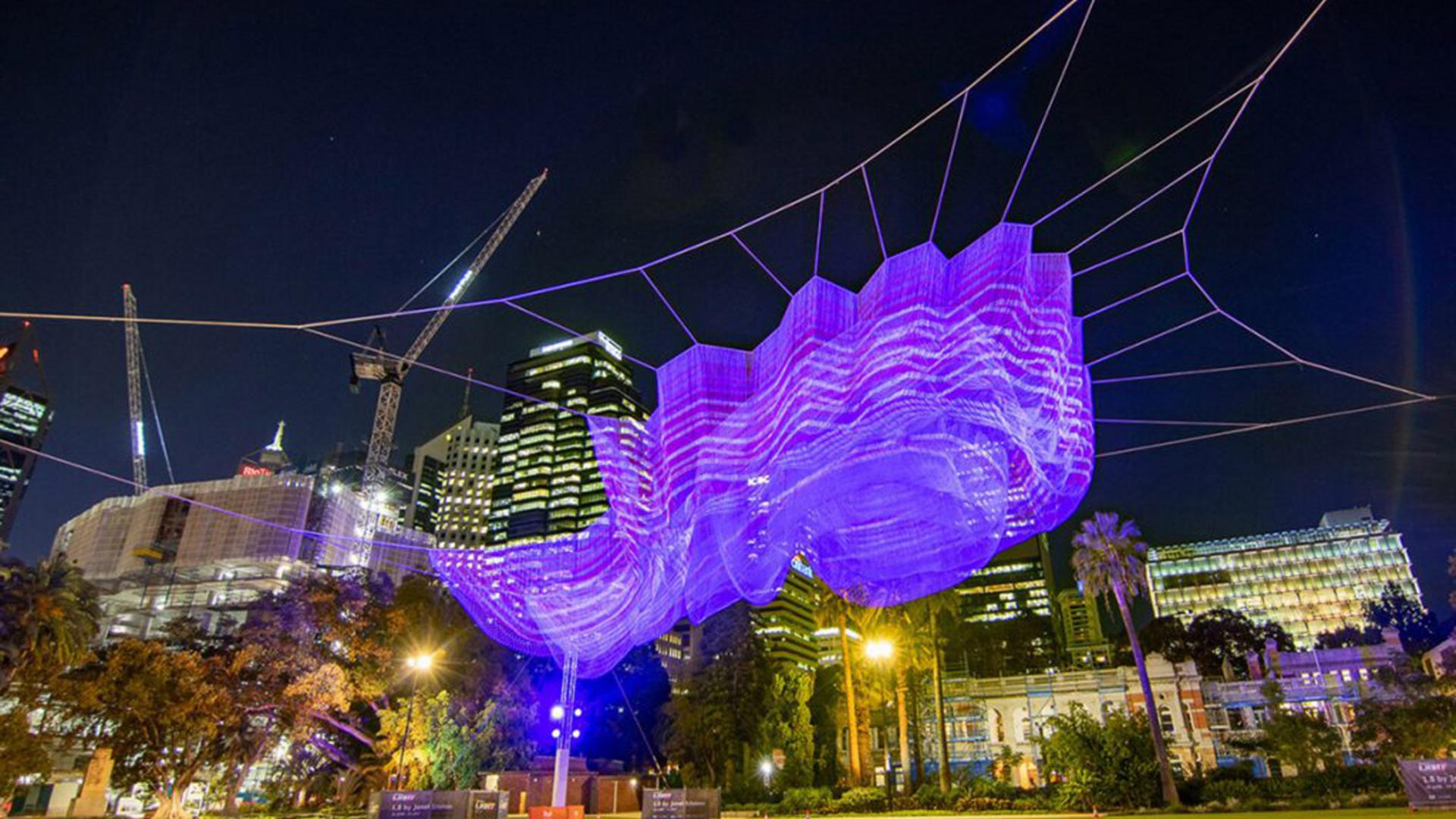 PROLIGHTS PanoramaIP WBX bring 1.8 sculpture to life