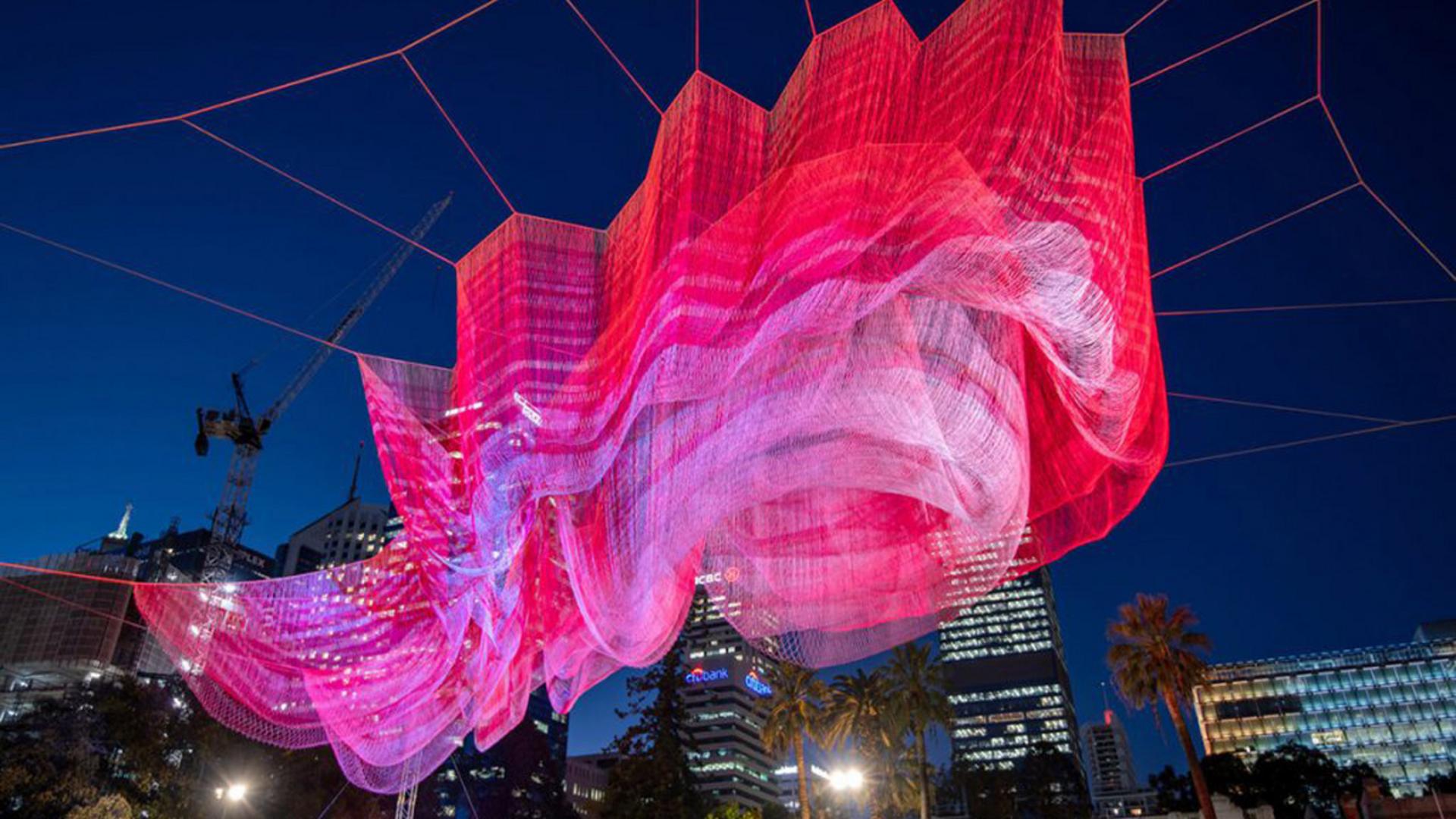 PROLIGHTS PanoramaIP WBX bring 1.8 sculpture to life