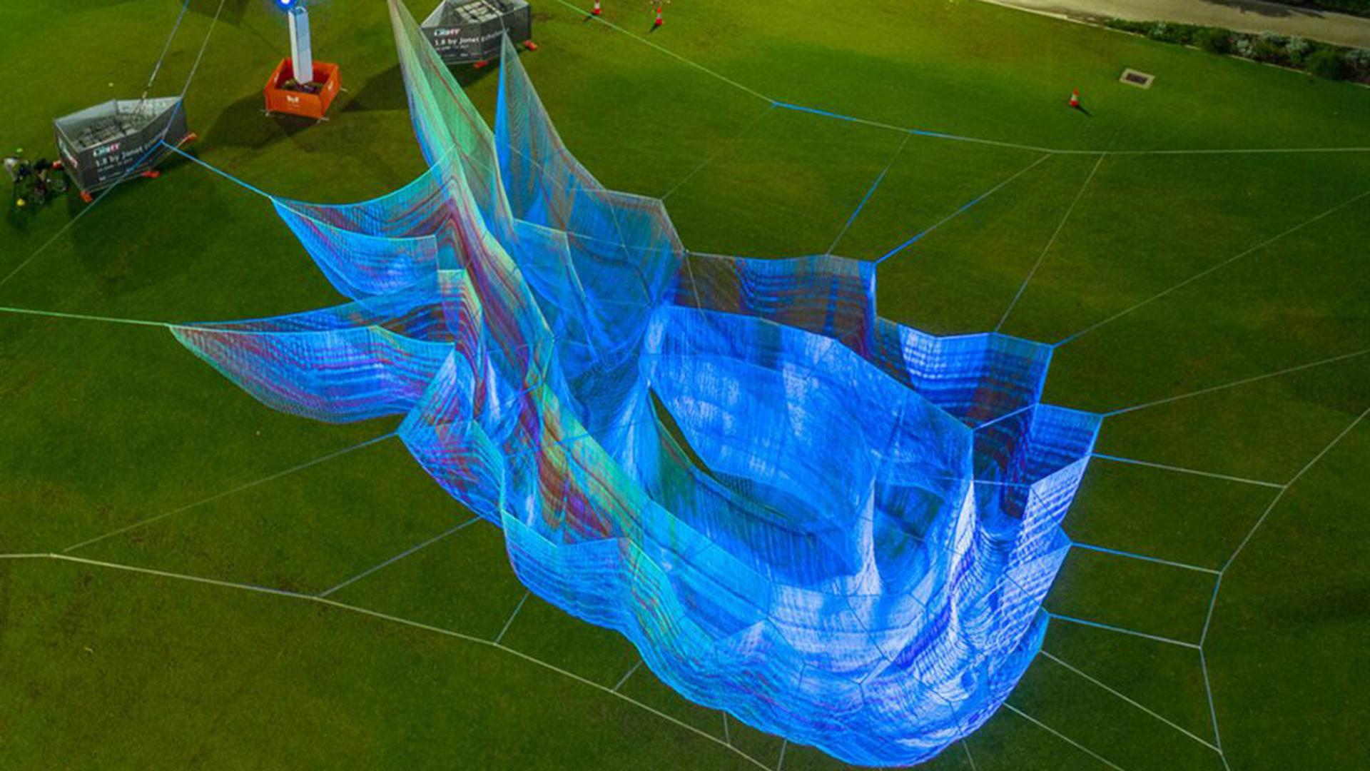 PROLIGHTS PanoramaIP WBX bring 1.8 sculpture to life
