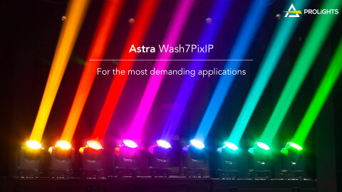 Prolights introduce il nuovo Astra Wash7Pix IP