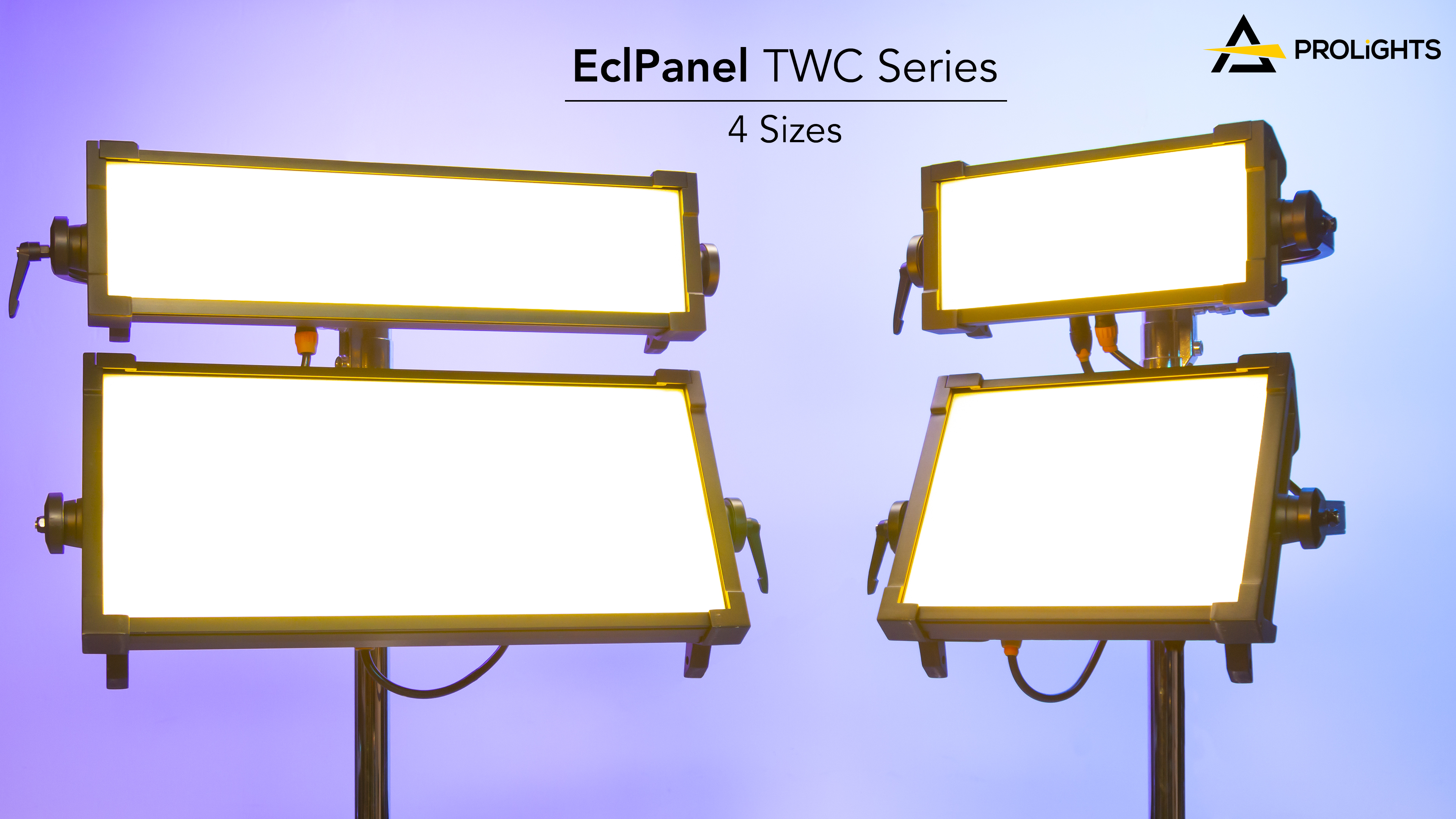 PROLIGHTS adds two new soft lights to the EclPanel range