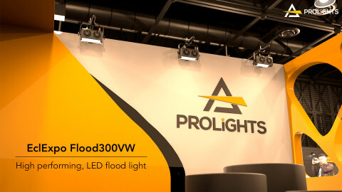 PROLIGHTS presenta il nuovo EclExpo Flood300VW