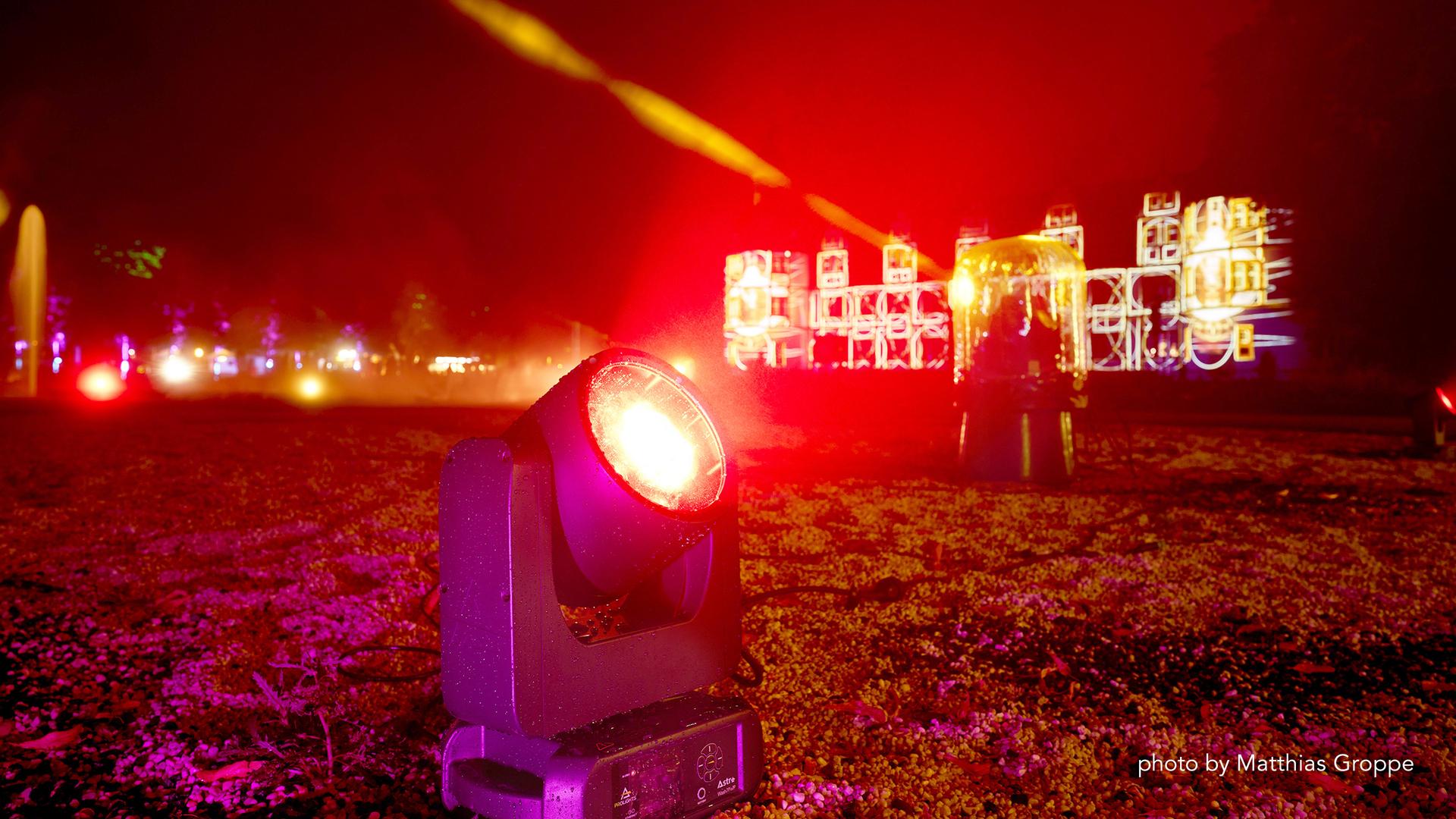 PROLIGHTS Astra Wash7PixIP accende il Weser Neuhaus