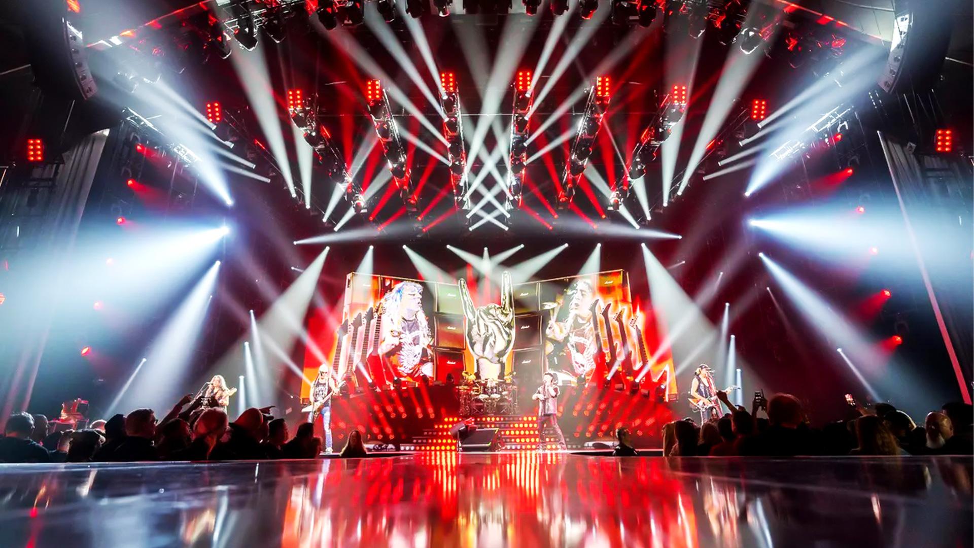 Scorpions' Rock Believer tour uses PROLIGHTS ArenaCob 4FC