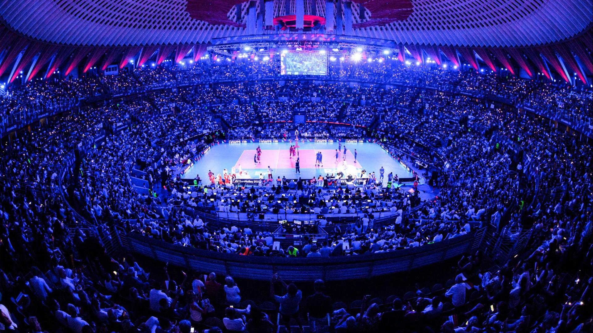 Sunblast 3000FC al Campionato Europeo Maschile di Volley Ball 2023
