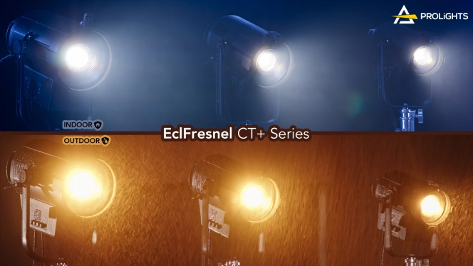 EclFresnel CT+ Series - il nuovo standard per i Fresnel LED
