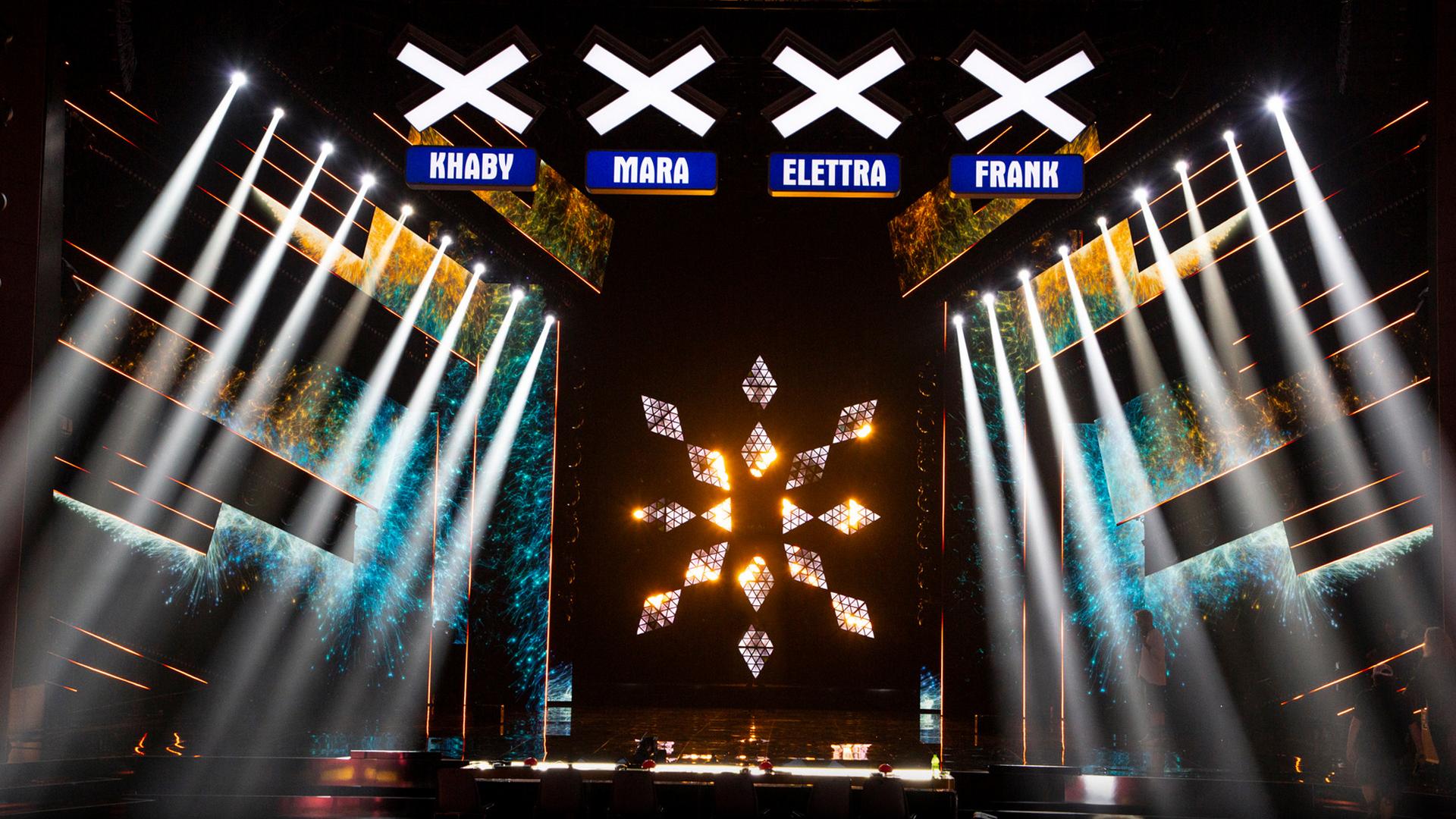 PROLIGHTS illumina Italia's Got Talent 13