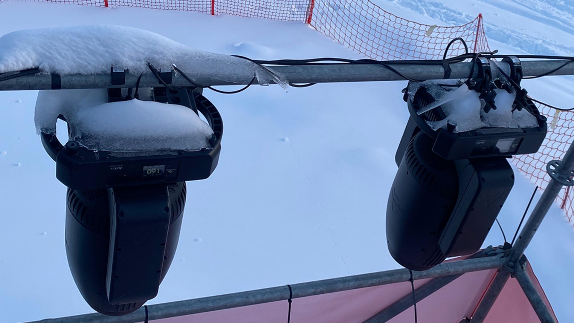 Gli Astra Profile600IP illuminano le piste di St. Anton
