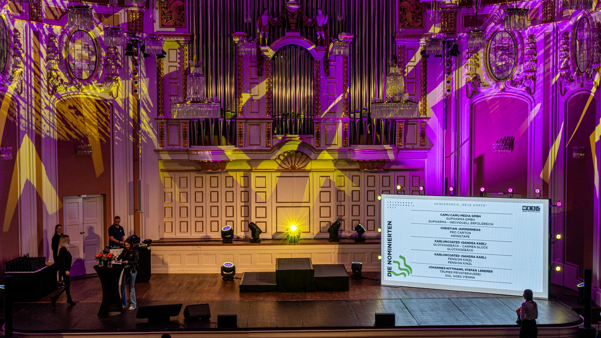 PROLIGHTS illumina l'evento Nacht der Werbung a Salisburgo
