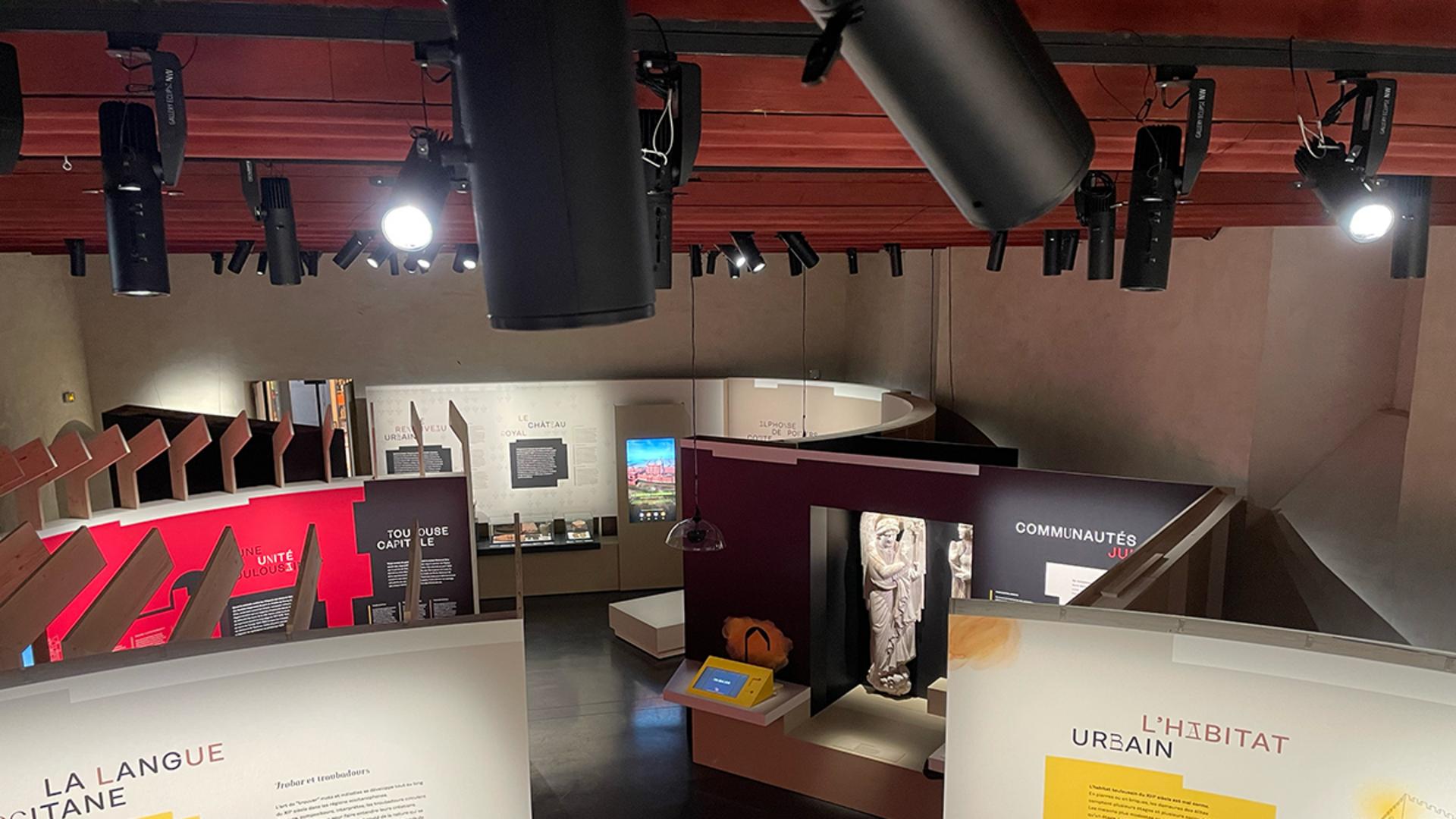 I prodotti PROLIGHTS illuminano la mostra “«Cathars» Toulouse dans la croisade"