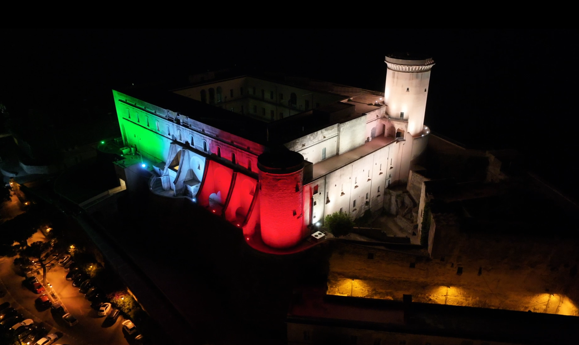 PROLIGHTS illuminates the Angioino Aragonese Castle in Gaeta