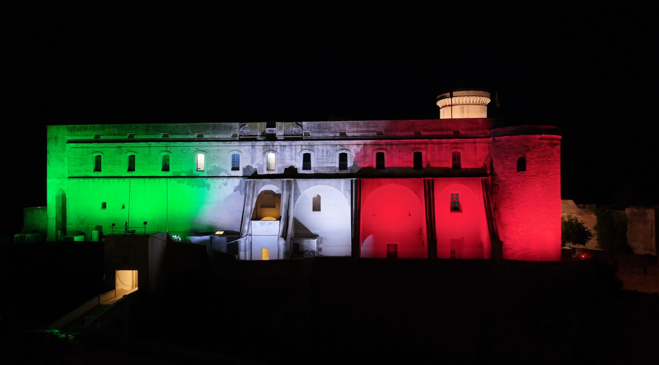 PROLIGHTS illuminates the Angioino Aragonese Castle in Gaeta