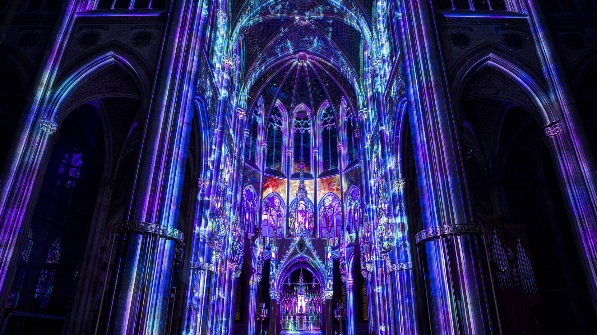 At Vienna's Votivkirche, the Story of Genesis Comes to Light with PROLIGHTS Astra Hybrid330