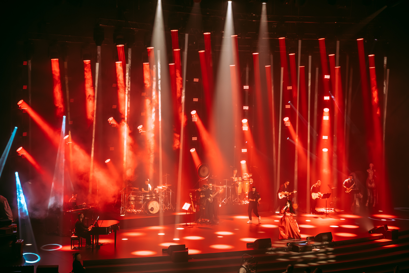 PROLIGHTS Sets the Stage for Fifi at Tirana's Palace of Congresses